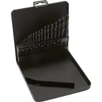 Tameson 25-Piece Spiraalborenset DIN 338 N HSS-R 1 - 13 mm