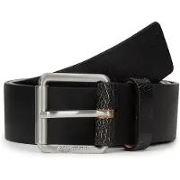 Karl lagerfeld JEANS Riem 'CRACKED' zwart