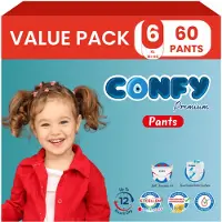 Confy 3x Premium Luierbroekjes Maat 6 Xl 15+kg 20 Stuks
