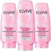 L'Oréal 3x Elvive Glycolic Gloss Conditioner 200 Ml