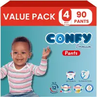 Confy 3x Premium Luierbroekjes Maat 4 Maxi 9-14kg 30 Stuks