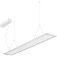 Brumberg LED-hanglamp Adara 149,5 cm TunableWhite transparant Adara, dimbaar, wit / opaal, Werkkamer / Kantoor, Aluminium, hanglamp