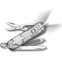 Victorinox Signature Lite transparant zilver 0.6226.T7 Zwitsers zakmes
