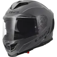 LS2 FF818 Storm III Solid, integraalhelm ,grijs ,L