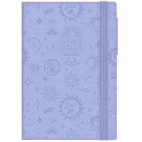 Legami Agenda 2026-2027 - 16mnd - Dag op 1 pagina - Vegan omslag - cosmic lilac