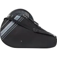 Aura Padel Tas - Padel Rugzak - Padeltas - voor 1 Racket - Padel racketbeschermer - Zwart - 55cm x 34cm x 6cm; 250 g