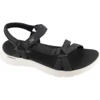 SKECHERS Go Walk Flex Sandal - Sublime, Vrouwen, Zwart, Sandalen, maat: 38