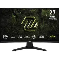 MSI Gaming Monitor MAG 274CF E20 27" Curved 200 Hz Full HD