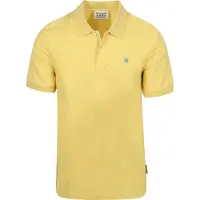 Scotch & soda Core Piqué Polo Geel
