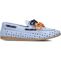 Ayana Dames Mocassins 12434 - Blauw - Maat 42