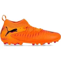 Puma Future 8 Match MG Hot Pursuit - Hittebrand/Zwart/Roze Kids