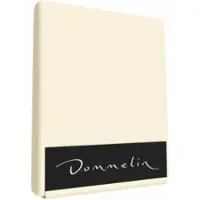 Dommelin Topper Hoeslaken 10-14 cm Ecru (Flanel)-120 x 220 cm