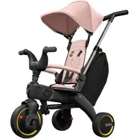 Doona Liki Trike S3 Opvouwbare Driewieler - Blush Pink