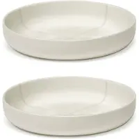 Serax Zuma Small Deep Plate - Set of 2 Salt