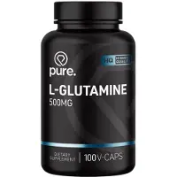 Pure L-Glutamine 500mg - 100 v-caps