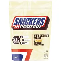 Mars Snickers White Protein Powder - 455 g - White Chocolate & Peanut