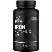Pure Iron + Vitamin C - 120 v-caps