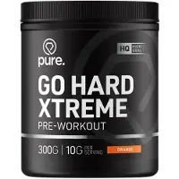 Pure Go Hard Pre-Workout - 30 servings - Orange
