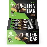 Pure Vegan Protein Bar - 12 repen - Choco Peanut