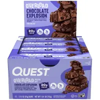 Quest Nutrition Overload Bars - 12 repen - Chocolate Explosion
