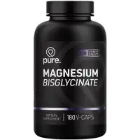 Pure Magnesium Bisglycinate - 180 v-caps