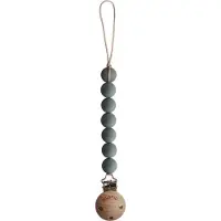 Mushie Soother Chain Halo, Cloudy Mauve