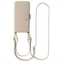 Selencia Riva Bookcase met MagSafe en Koord voor de Samsung Galaxy A57 (5G) - Beige