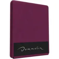 Dommelin Topper Hoeslaken 10-14 cm Aubergine (Satijn 300TC)-160 x 210 cm