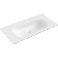 Mexen Vela inbouw wastafel 91 x 46,5 cm, wit glans - 25239000