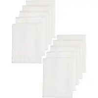 Meyco Luier Bio Katoen 10-pck Uni Wit