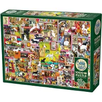 Cobble Hill Puzzel 1000 Stukjes: In Hondenland