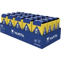 Varta Alkaline Industrial PRO batterij E 9V tray(20) - 3015383