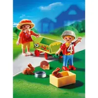 Playmobil Bolderwagen met Dieren - 4349