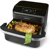 Gourmet Maxx 19171 Airfryer 10 l Anti-aanbaklaag, BPA-vrij, CoolTouch-behuizing, Digitale timer, Grillfunctie, Heteluchtfunctie, Multifunctioneel,