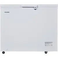 Heinner HCF-287CNHE++ Vrieskist – 287 L – Convertible (Vriezer/Koelkast) – Waterbestendig Display – LED-verlichting – Snelvriesfunctie – Wit – 5 Jaar Garantie