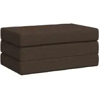 vidaXL - Vouwbare - Sofa - Bed - 80 - x - 67 - x - 45 - cm - Taupe