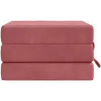 vidaXL Vouwbare Sofa Bed 90 x 67 x 45 cm Roze