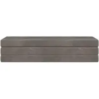 vidaXL Vouwbare Sofa Bed 180 x 67 x 45 cm Lichtgrijs