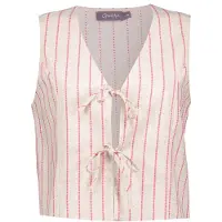 Geisha Gilet Sand/pink Maat: 2XL | Gilets Outlet | Dames | Beige
