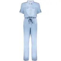 Geisha Jumpsuit Light Blue Denim Size: L | Jumpsuits Outlet | Dames | Blauw