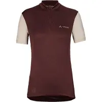 Vaude - Women's Matera Half Zip Tricot - Fietsshirt 38, bruin