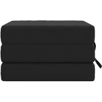 vidaXL Vouwbare Sofa Bed 75 x 63 x 45 cm Zwart