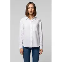 s.Oliver Blouses White Maat: 34 | Longsleeves Outlet | Dames | Wit
