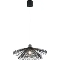 Reality Design plafondlamp Margarita, dimbaar, zwart, Woon-/ Eetkamer, metaal, Modern, plafondlamp design