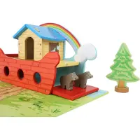 Small Foot Speelset van hout ''Ark van Noach''