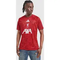 Adidas Liverpool Pre-Match Trainingsshirt 2026-2027 Rood Wit