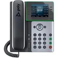 HP Poly Edge E300 IP-telefoon met PoE-ondersteuning