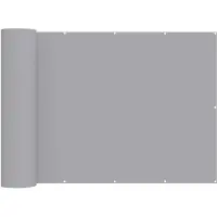 vidaXL Balkon Privacy Scherm 150 x 1000 cm Stof met PU-coating