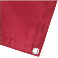 vidaXL Balkon Privacy Scherm 180 x 800 cm Stof met PU-coating Rood