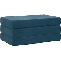 vidaXL Vouwbare Sofa Bed 80 x 67 x 45 cm Blauw